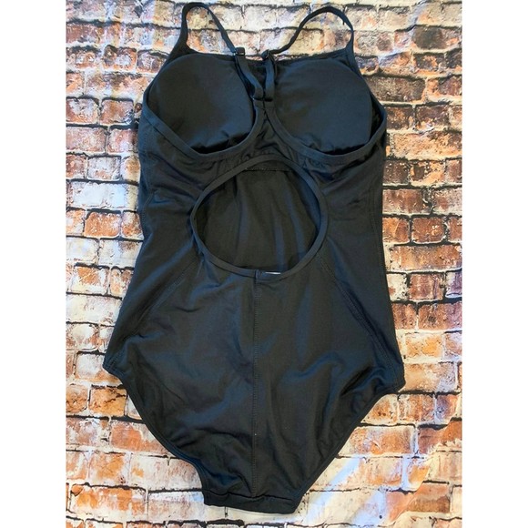 NWT Baleaf UPF 50 Swimsuit Black Modest Shelf Bra Built in Cups SO WELL MADE M - Picture 2 of 2